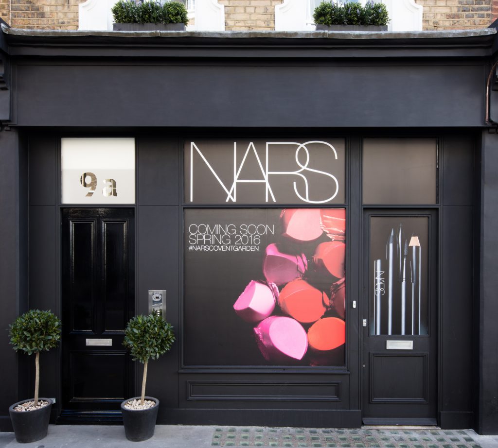 New NARS Store, King Street, Covent Garden