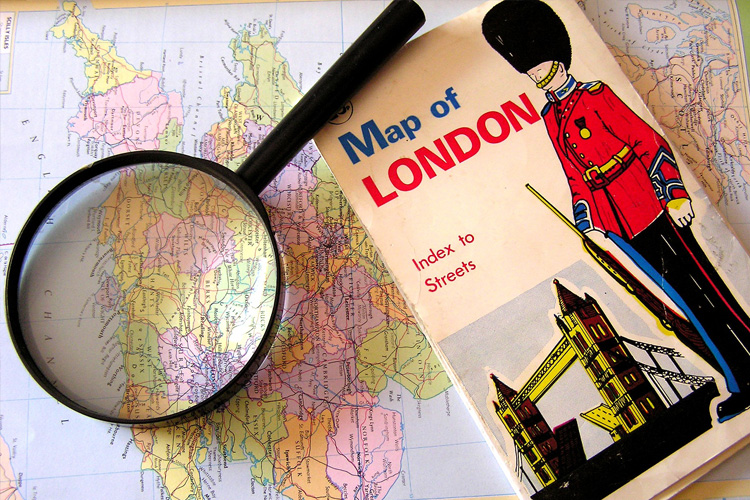 Living in London Map
