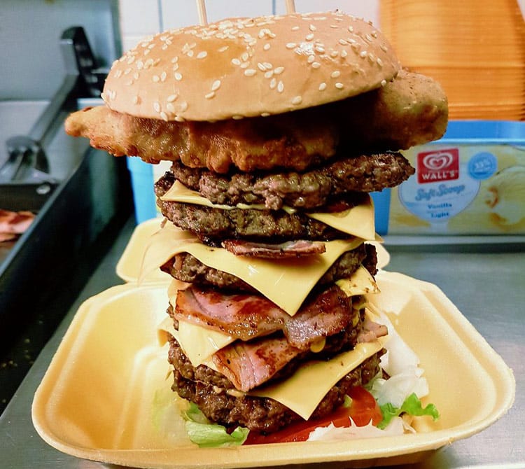Burger off Brighton Food Challenges