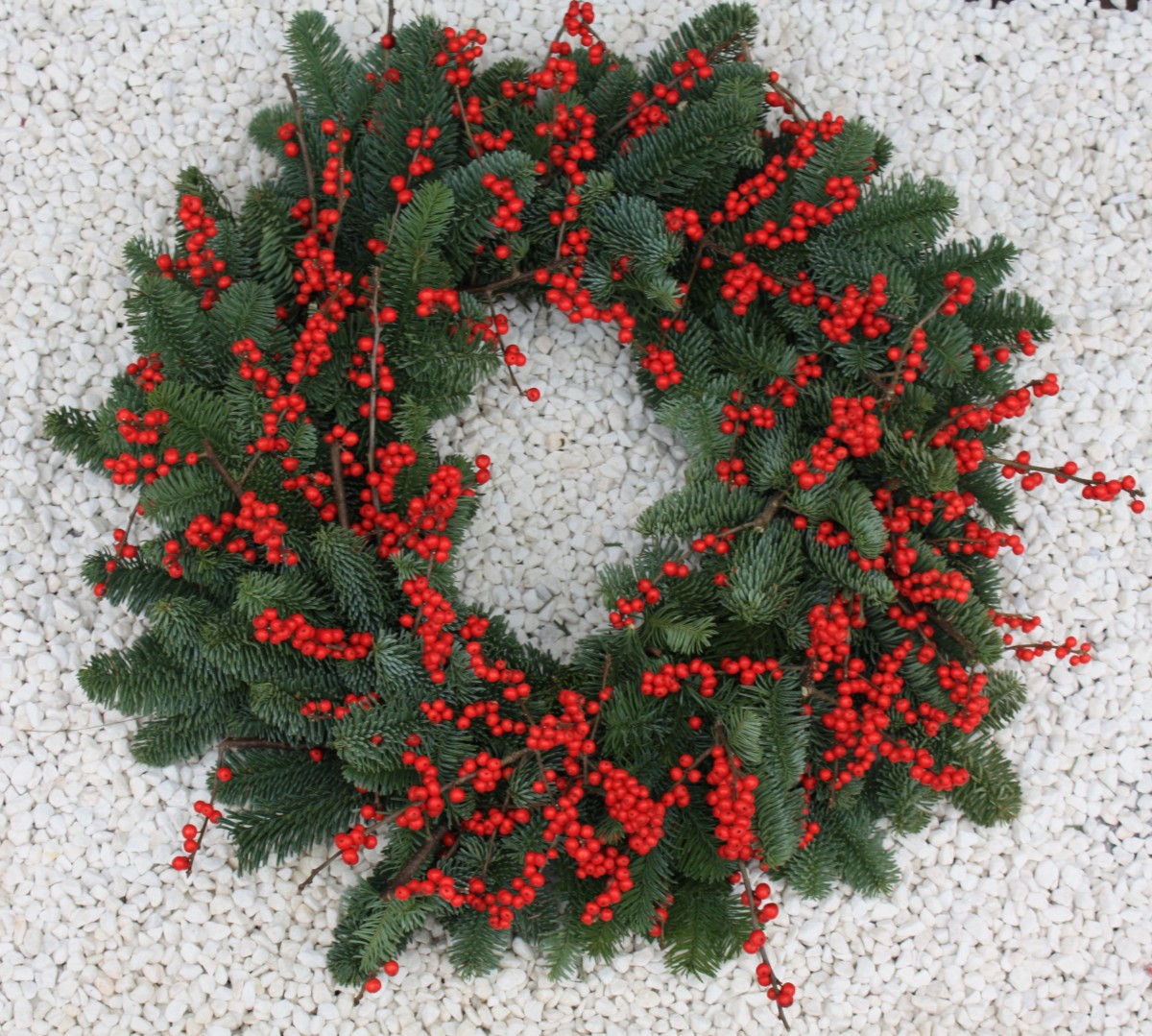 Christmas wreath Mondrian London