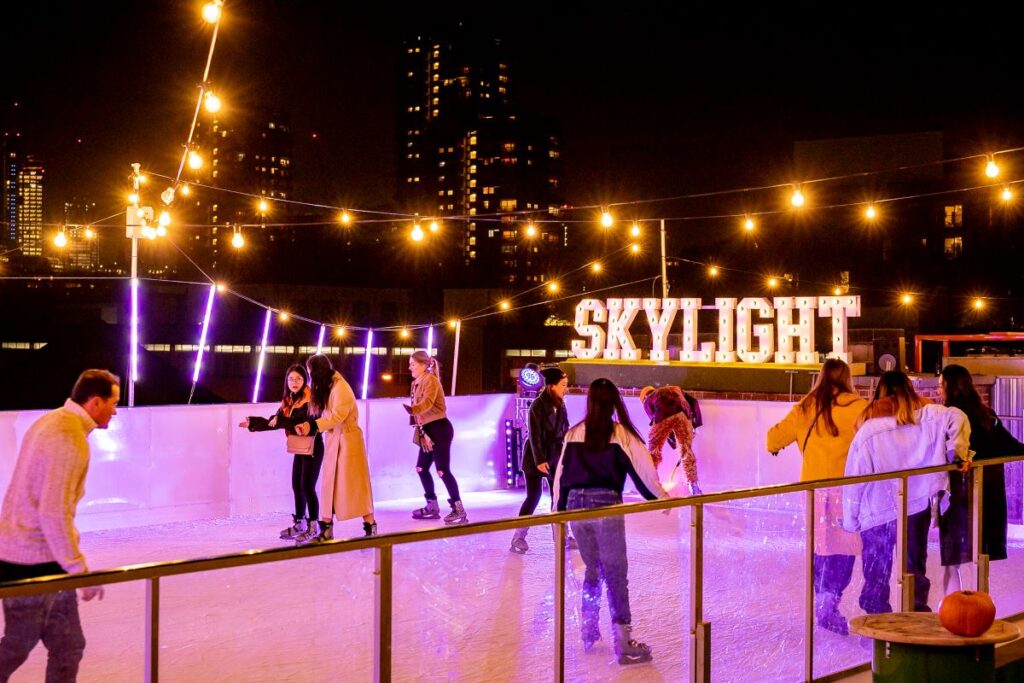 Skylight ice rink London ice rinks ice skating London