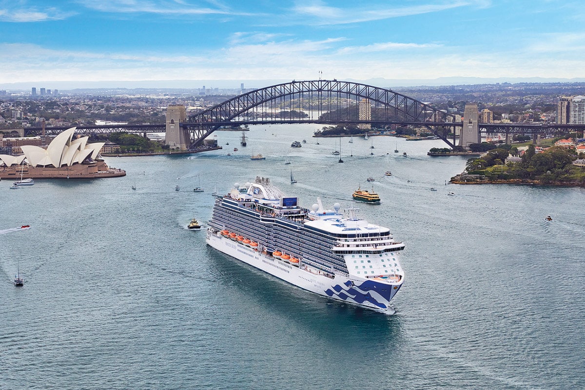 Princess Cruises are holding special Australia Day celebrations next week
