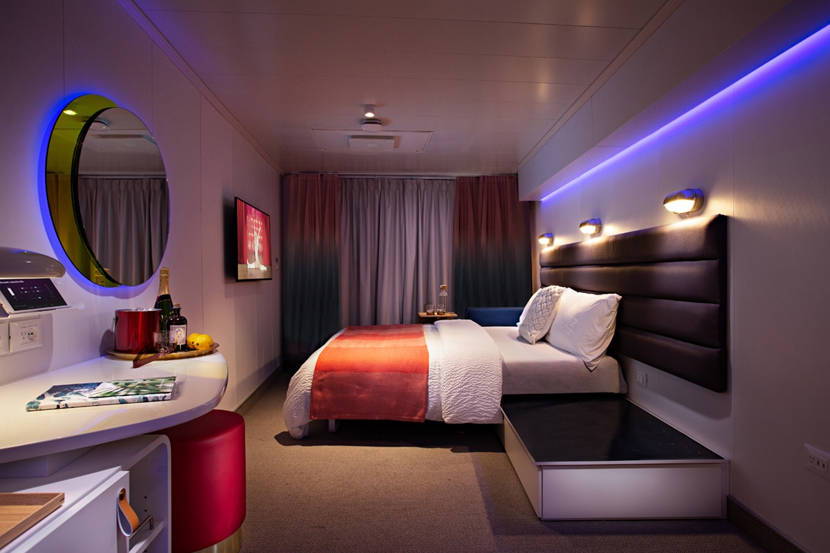 First Look Virgin Voyages Scarlet Lady Cabins Revolutionizing Cruising 8495