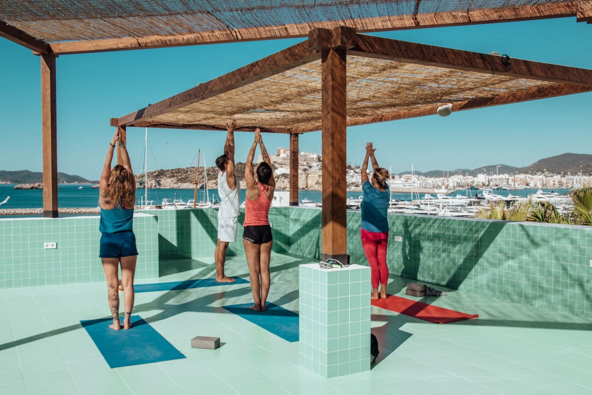 Heading to Ibiza? Rejuvenate with rooftop yoga at Mikasa...