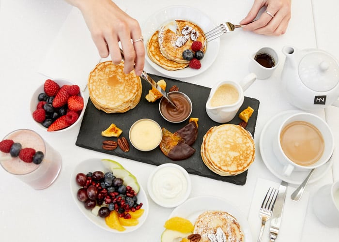 All You Can Eat Pancakes at Harvey Nichols