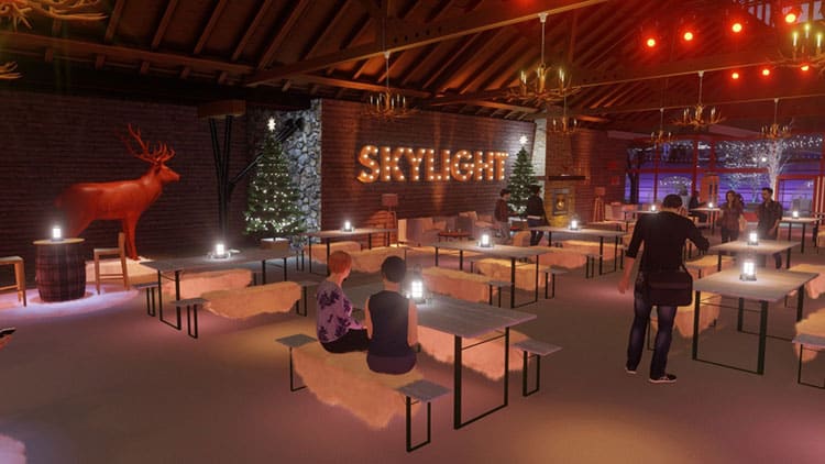 Skylight Christmas at Tobacco Dock