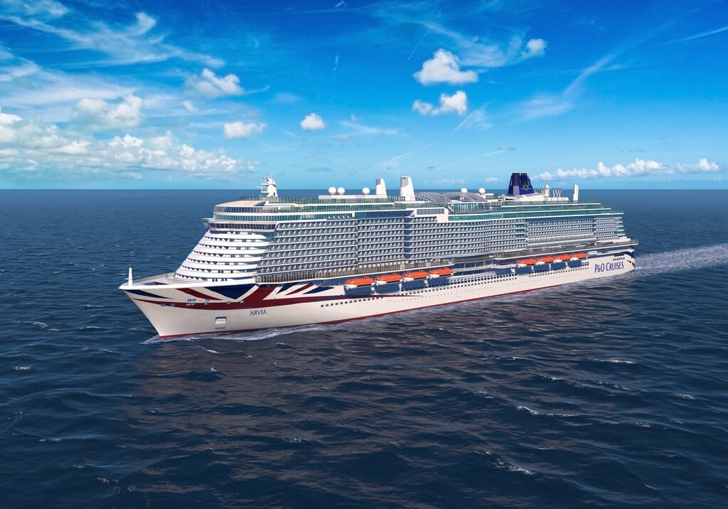 P&O Cruises Arvia Maiden Caribbean seasons