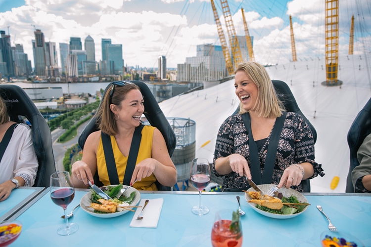 London in the Sky Returns to the O2 Arena, taking dining to new heights