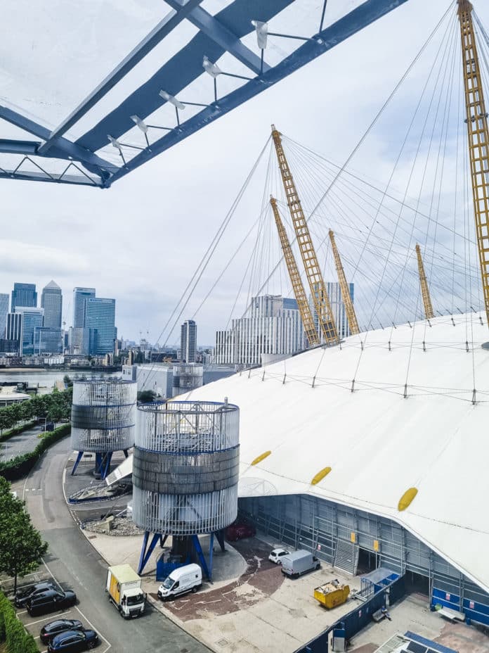 Review London In The Sky at the O2 arena & Unmissable