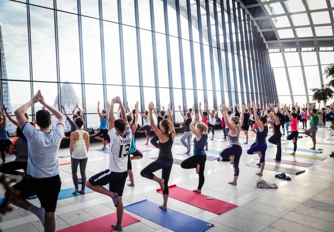 Start the day right with Yoga in the Sky Garden this summer