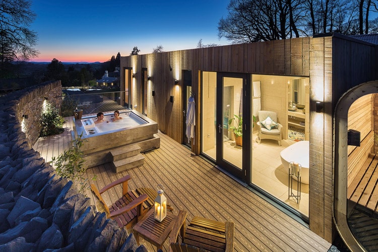 Hotels with private hot tubs The Spa Lodges at The Gilpin