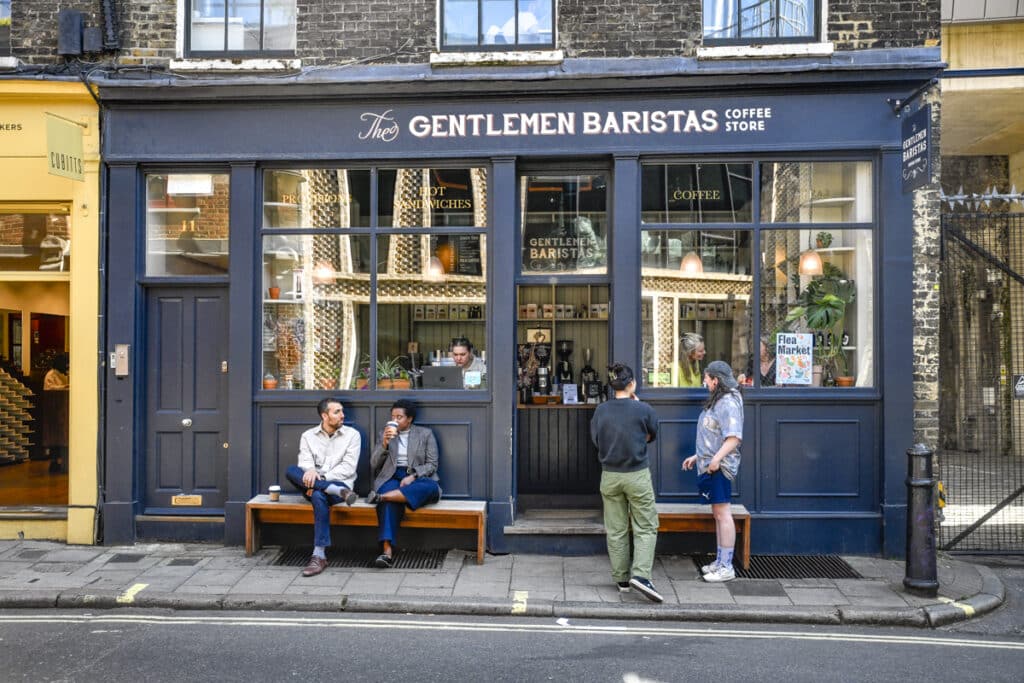 Dog friendly cafes in London The Gentlemen Baristas