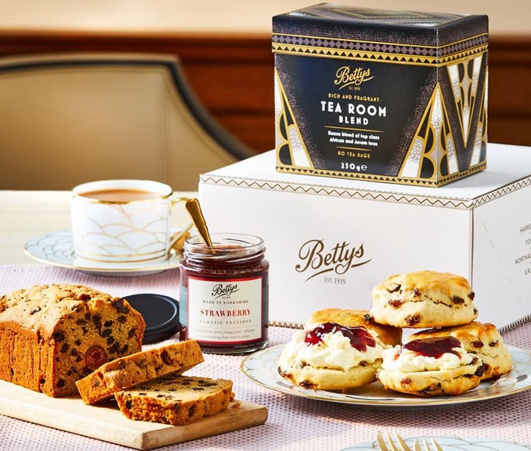 Tea & Scones Gift Selection From Bettys £20.00