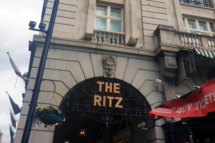 Date night ideas in London afternoon tea in the ritz