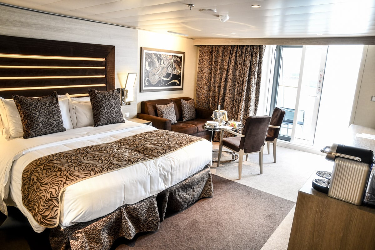 MSC Virtuosa Yacht Club Bedroom