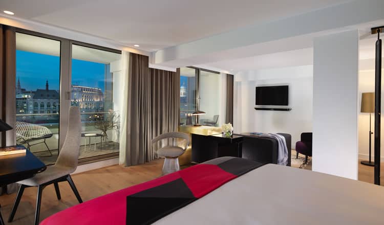 Sea Containers London Riverview Balcony Suite