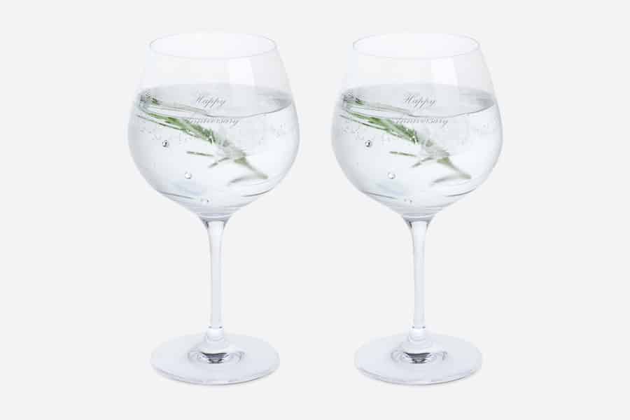 Personalised Gin Glasses John Lewis