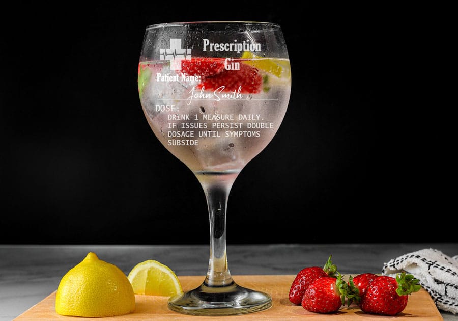 Personalised Gin Glasses Etsy