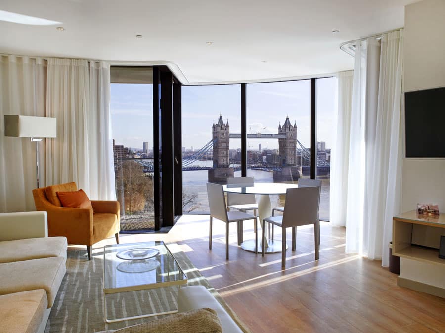 Hotels with a view London