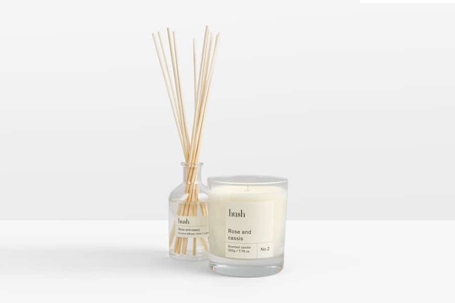 Hush candle and diffuser set