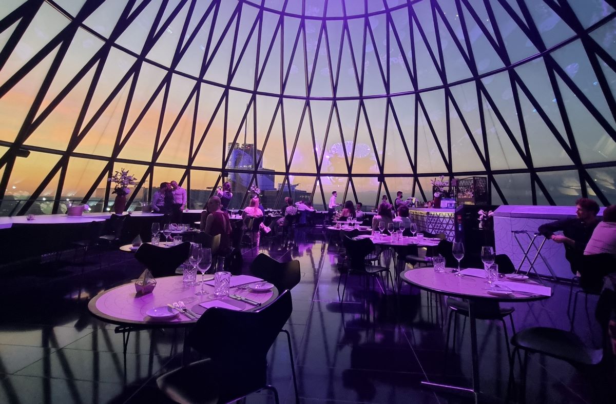 Searcys Sky Garden New Years View
