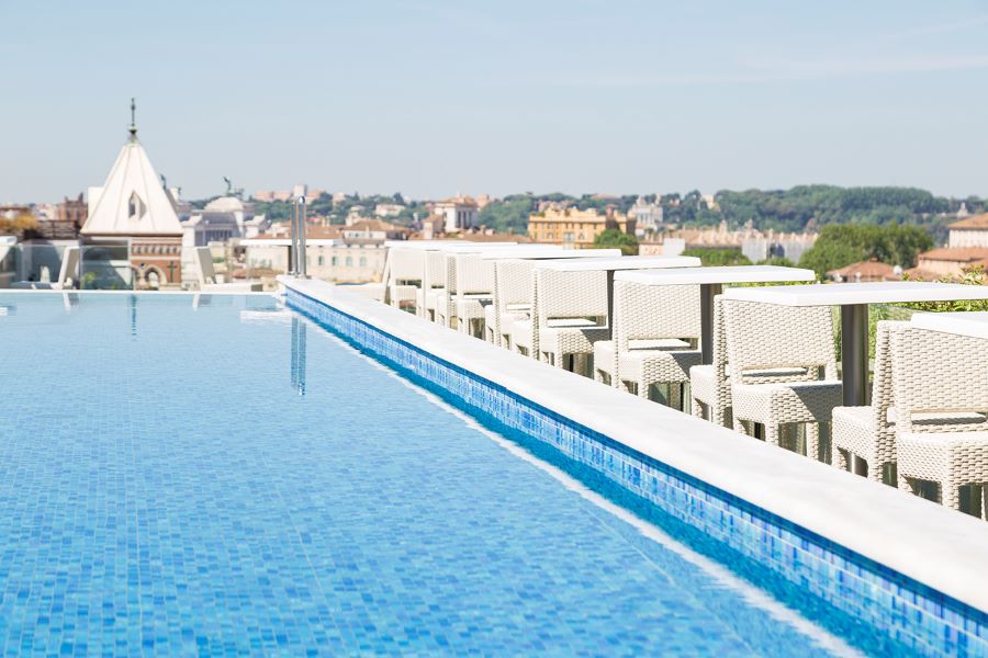 Rome hotels with pool