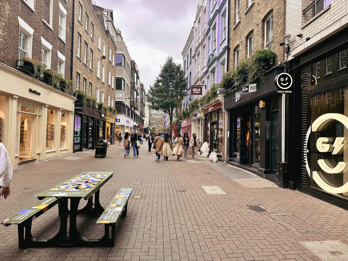 Gilly Hicks opens new Carnaby Street flagship store 