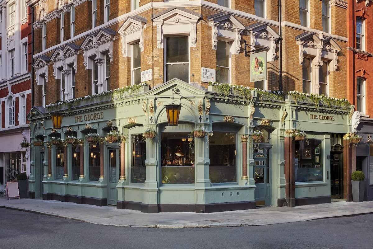 The George Pub London Burns Night restaurant