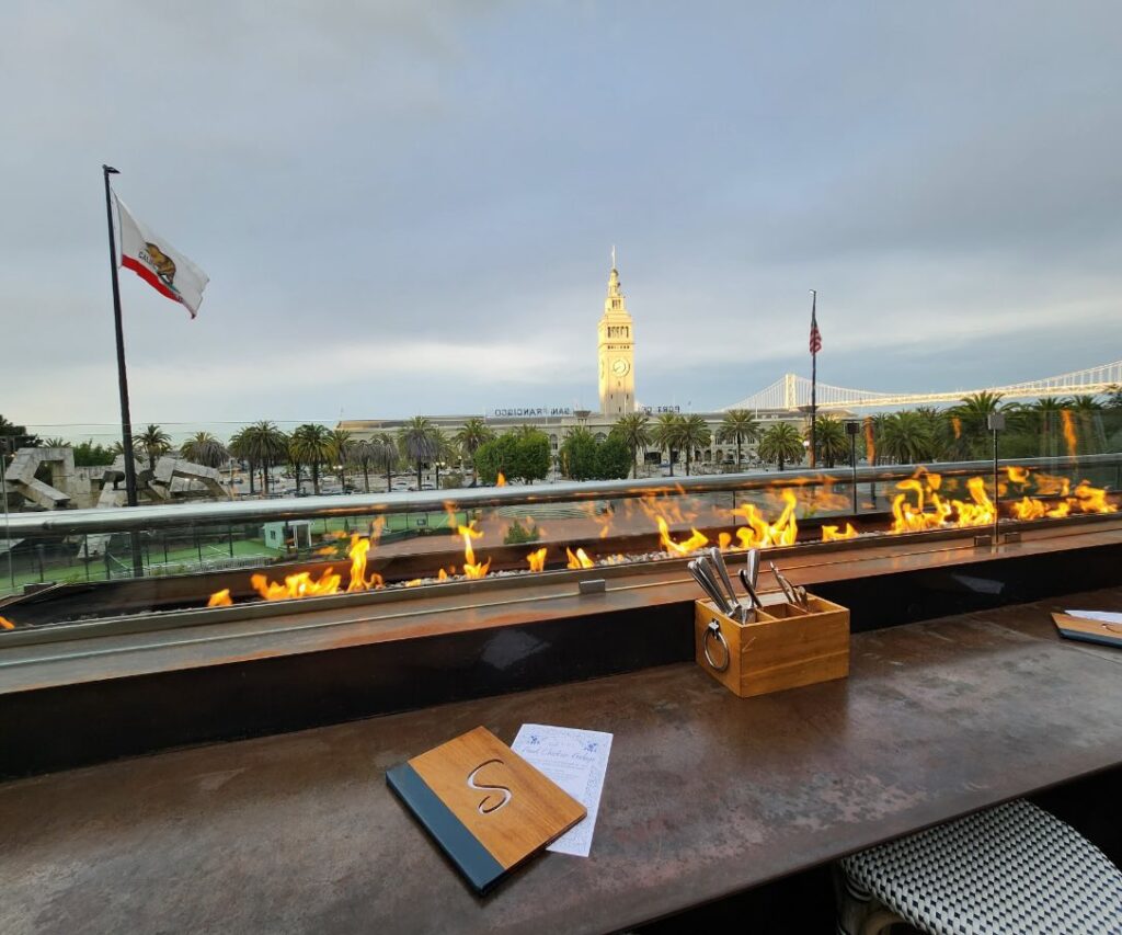 sens rooftop San Fran