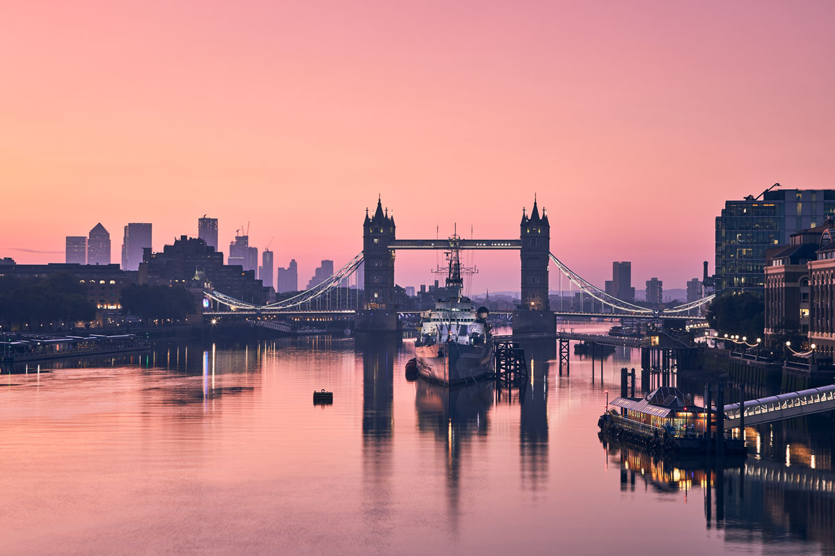 places in London to watch the sunset