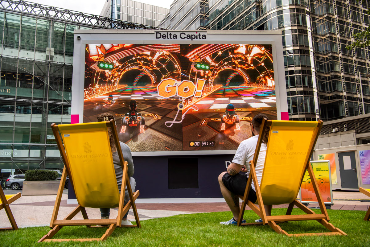 Canary Wharf Summer Screens