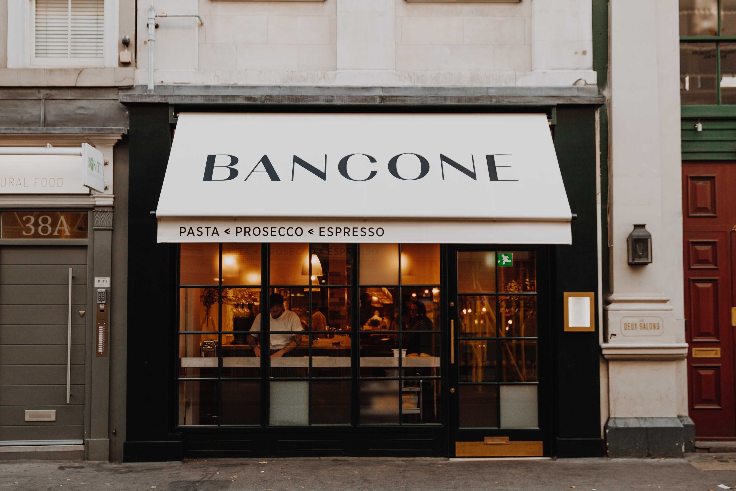 Bancone covent garden restaurant