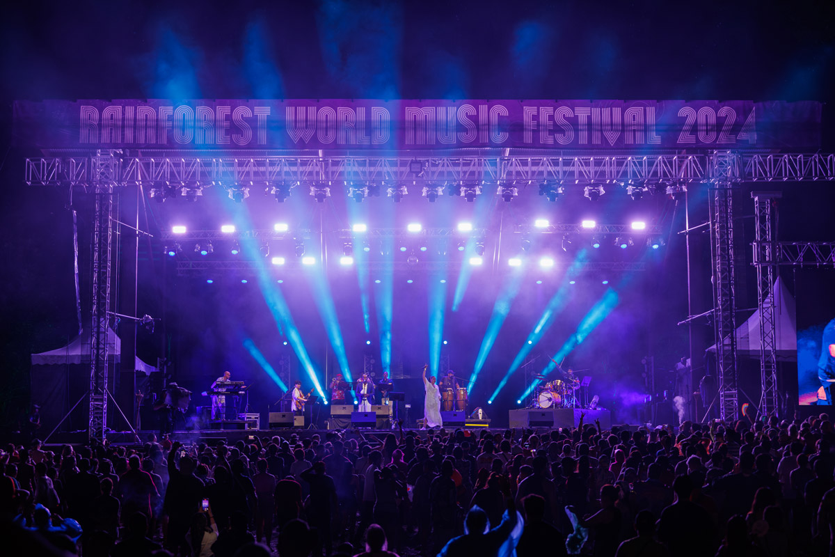 Rainforest world music festival 2025