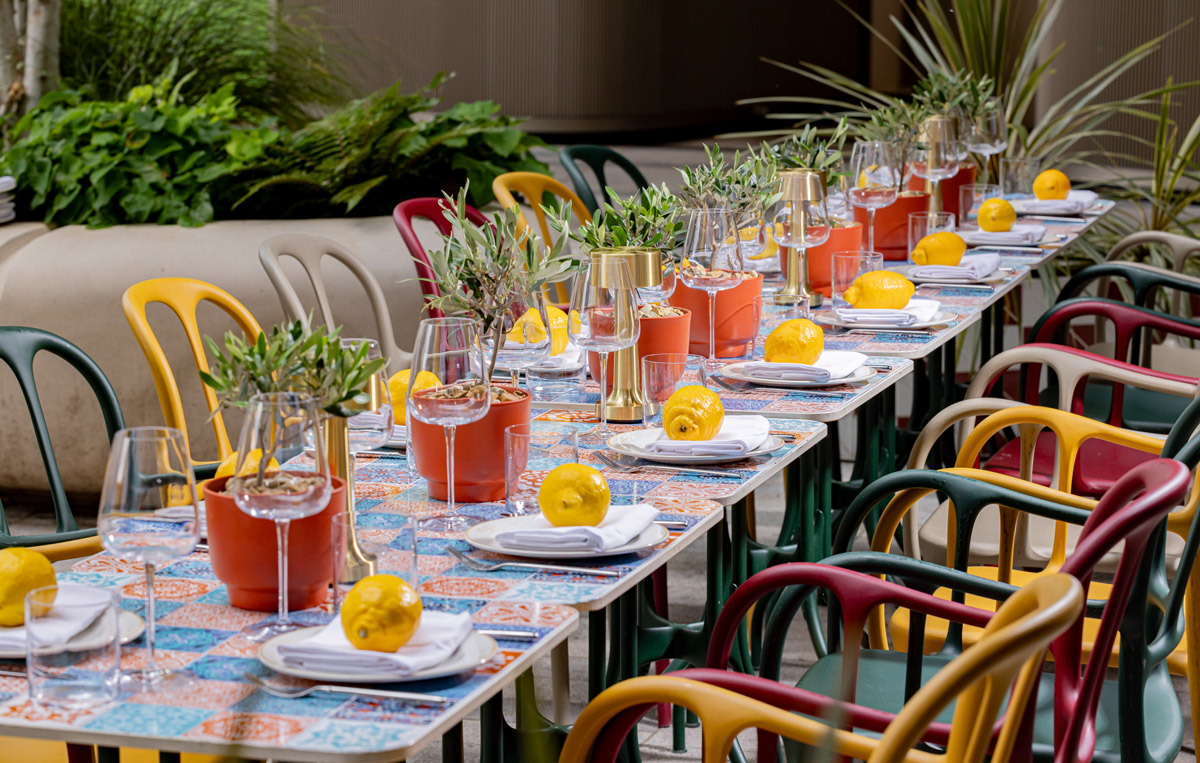 Tozi summer terrace battersea