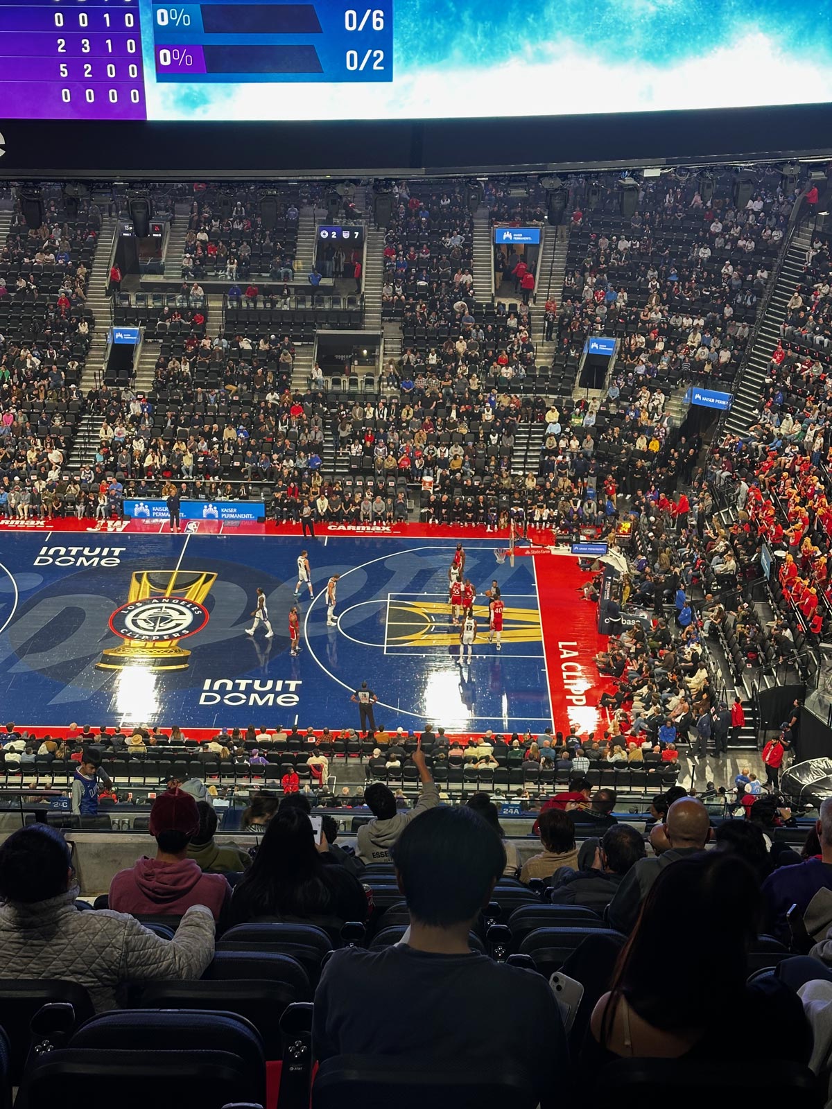 Intuit Dome NBA Game