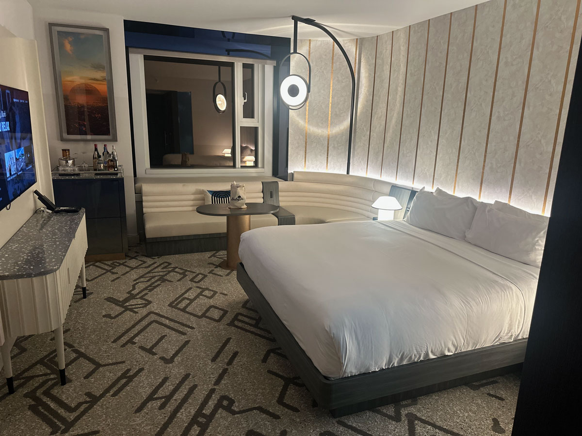 Bedroom at the W Hollywood LA