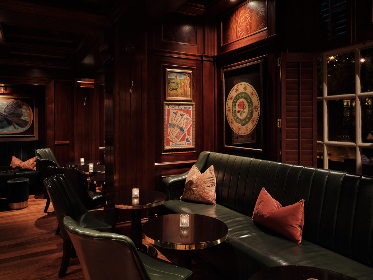 The Bloomsbury Club Bar Interior