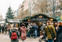 european christmas markets snow