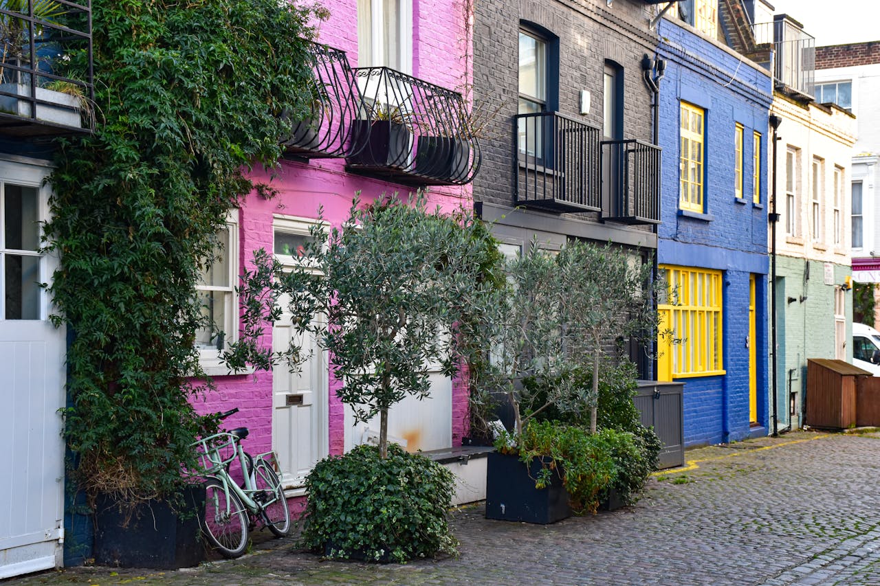 london townhouse lighting