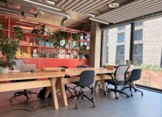 Plus X Innovation Brighton coworking space