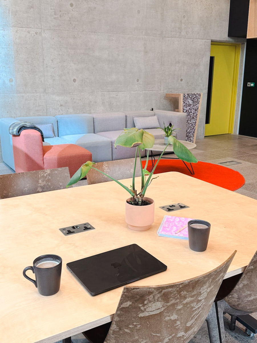 Plus X Innovation Brighton coworking space