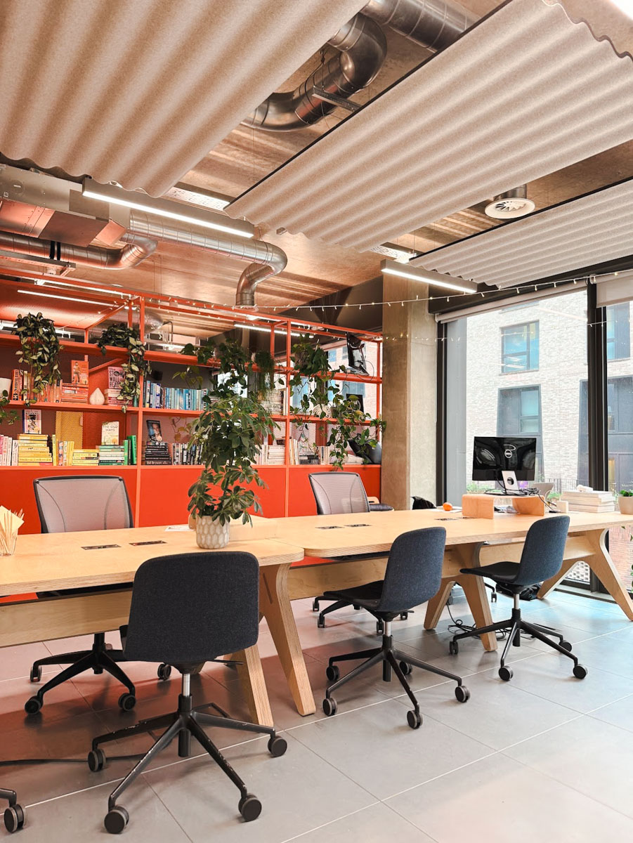 Plus X Innovation Brighton coworking space