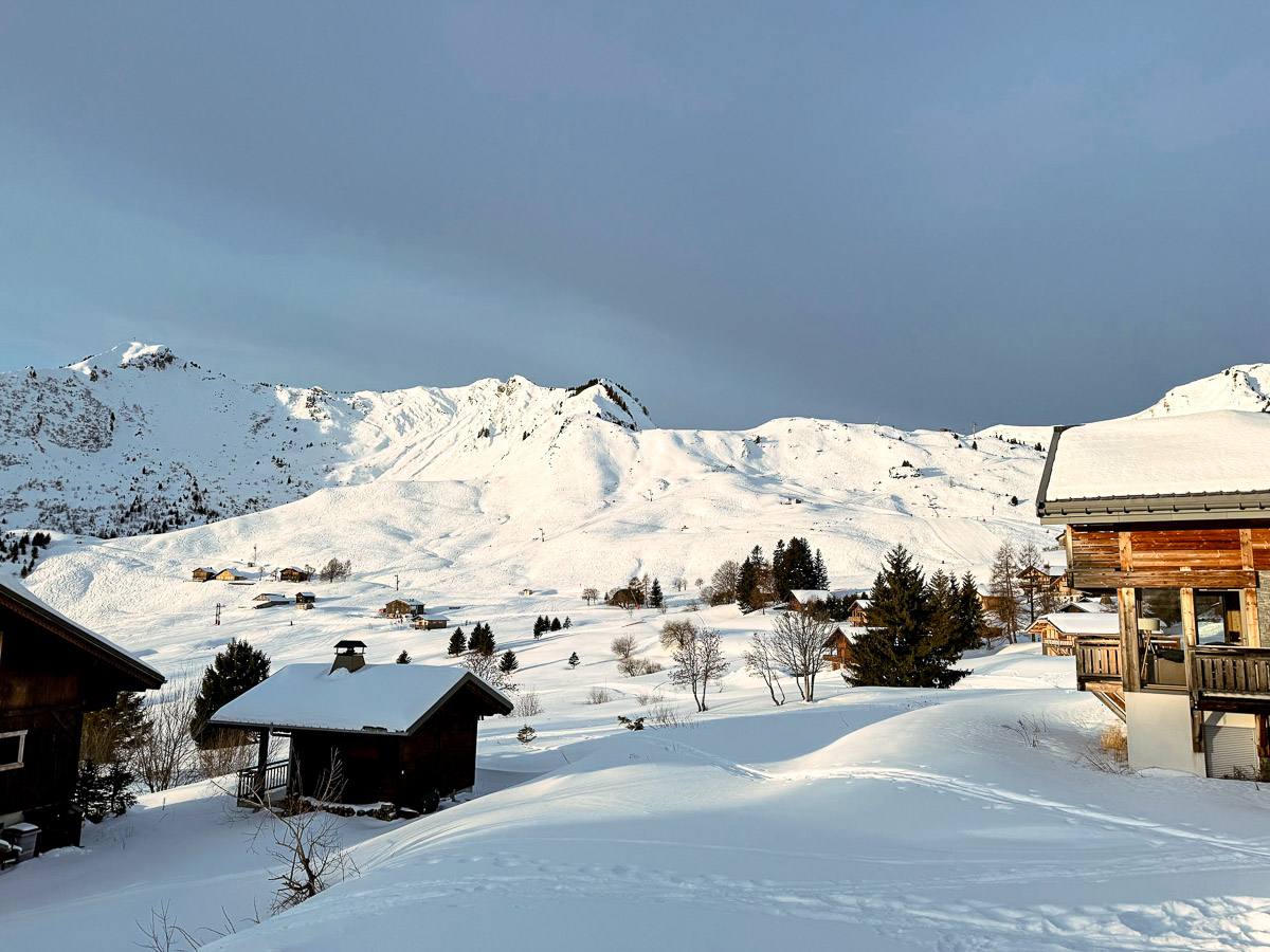 snowy mountains Haute Savoie Mont Blanc