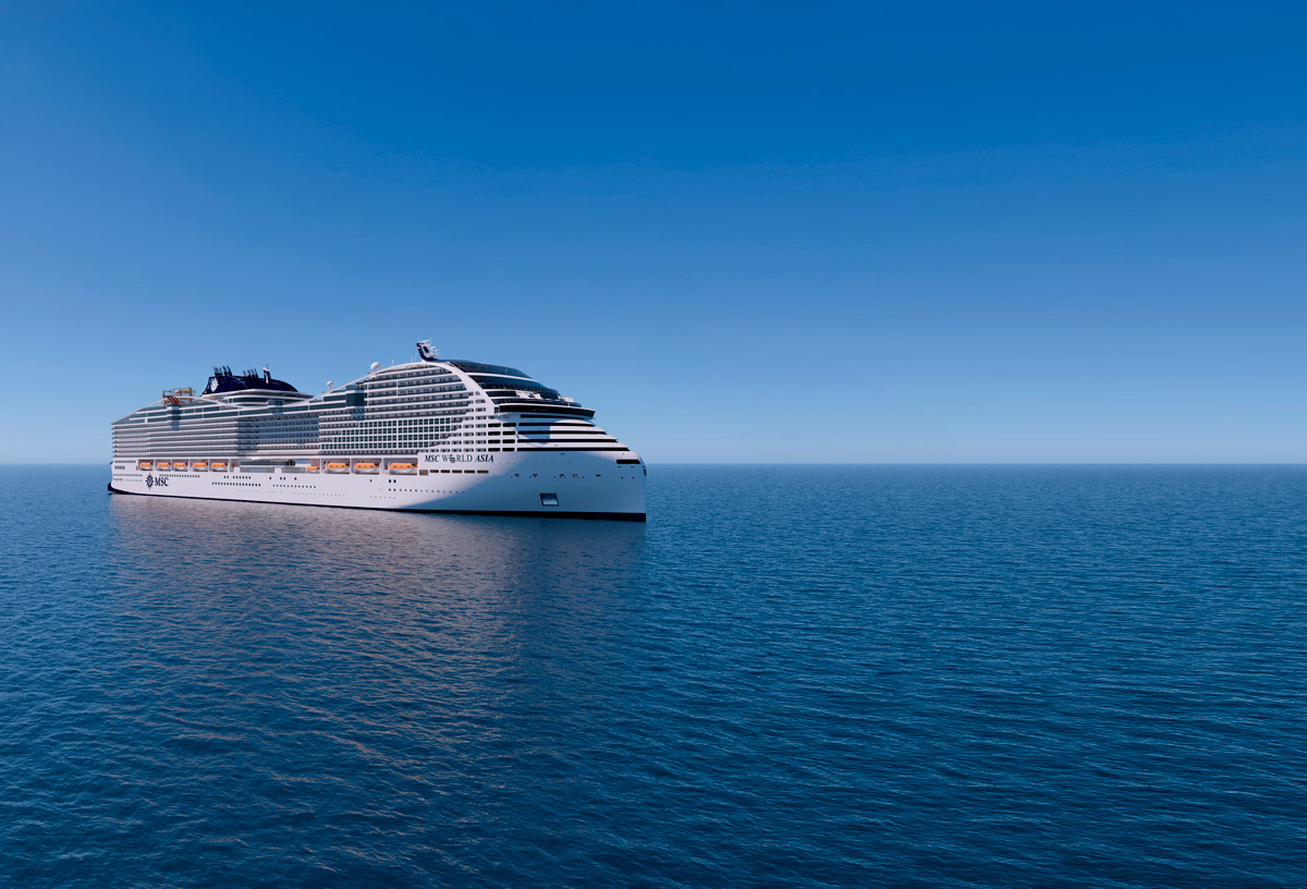 activities on MSC World Asia