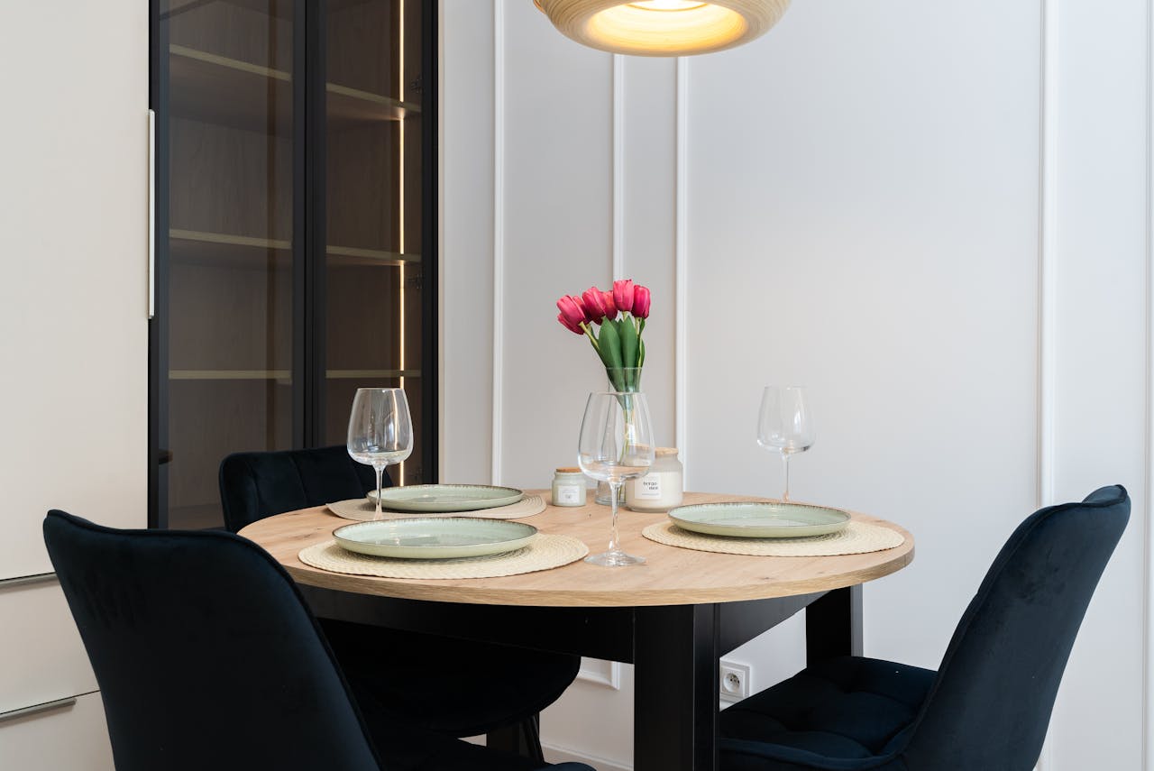 compact dining room