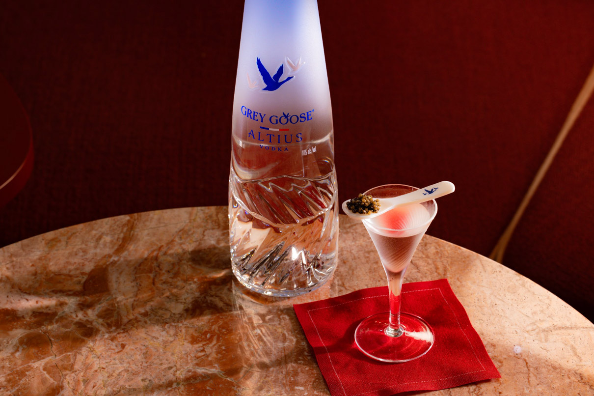 Virgin Atlantic Grey Goose Tiny Tini