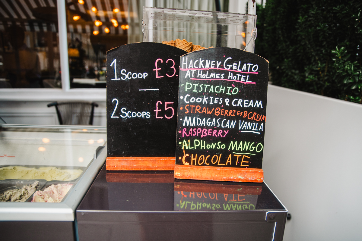 Kitchen at Holmes Gelato Terrace