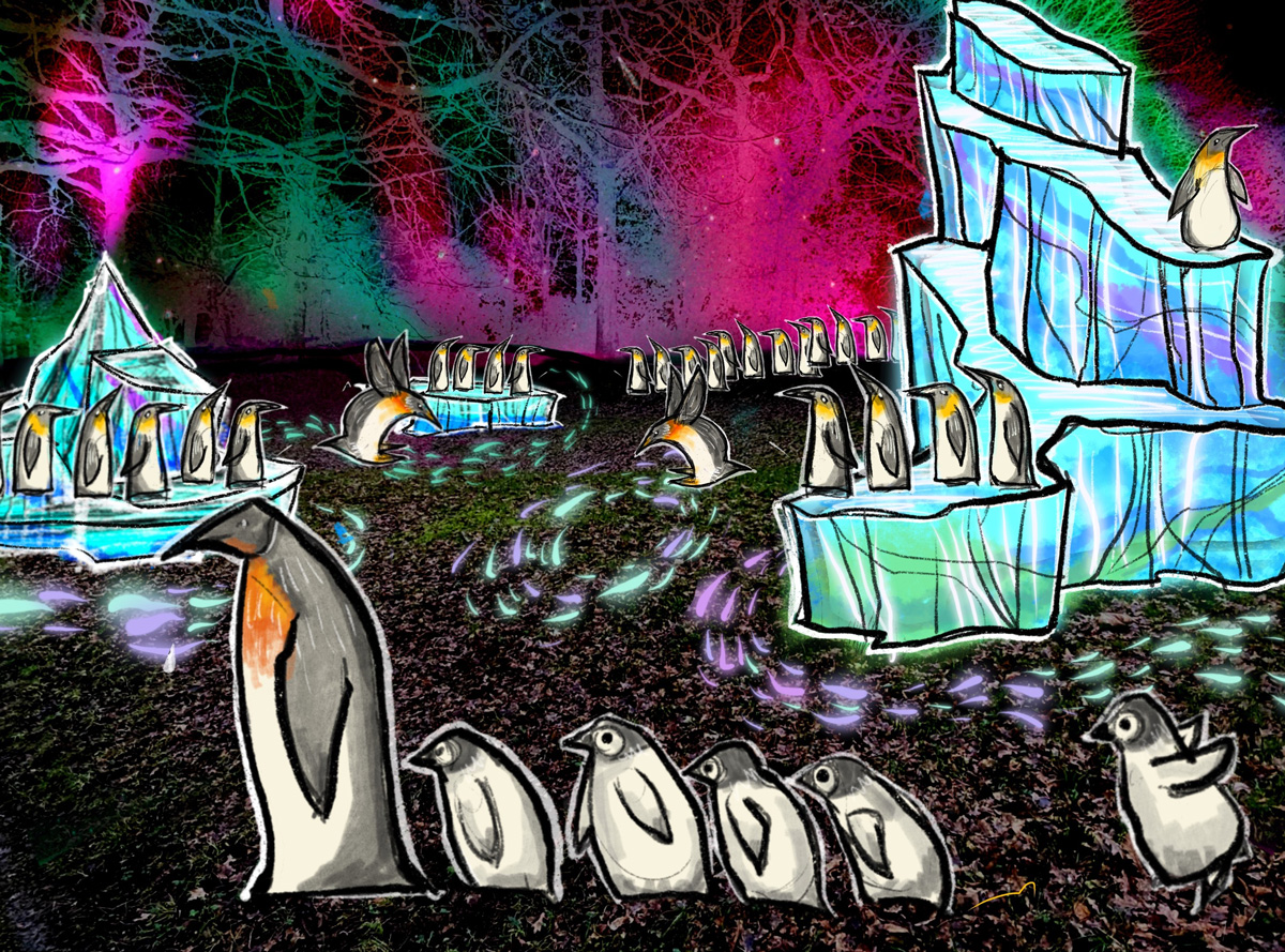 Glow Wild 2026 Christmas lights trail Sussex