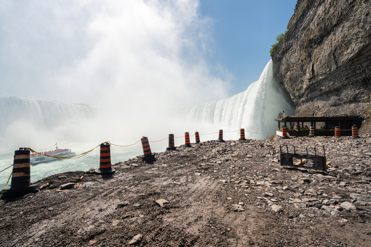 Journey behind the falls Niagara Falls