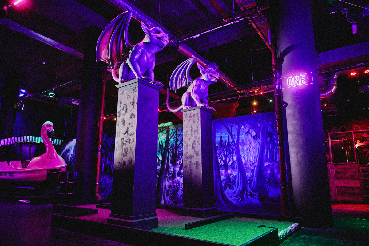 Teds Crazy Golf London Shoreditch